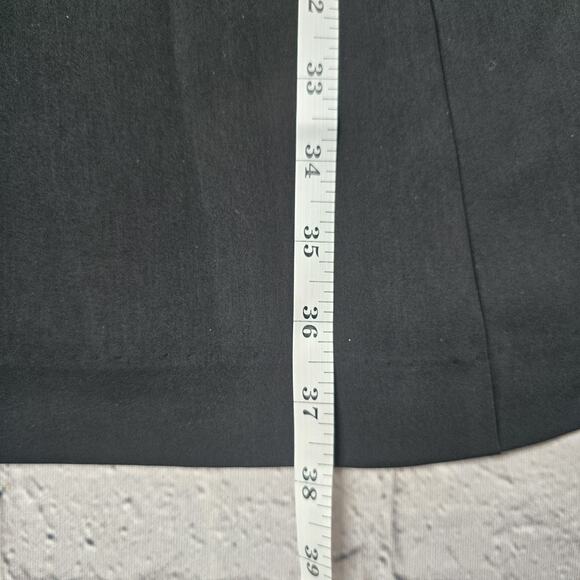 HM A-Line Black Defined Waist Lined Dress New Size US 8 - Picture 11 of 12